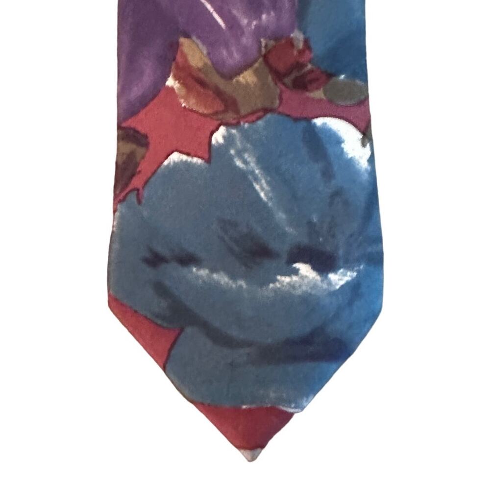 Christian Dior Monsieur Men's Necktie tie multicolored 3.5 x 57 silk artsy USA